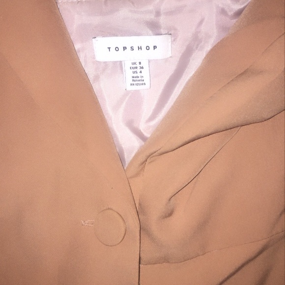 Topshop Tuxedo Dress - Picture 2 of 4